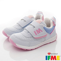 ★IFME日本健康機能童鞋-機能學步鞋IF30-181005水藍(中小童段)