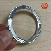 CNC電腦鑼高光機加工智能手表外殼 復合電鍍精密零件五金配件【博野五金】