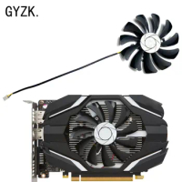 New For MSI GeForce GTX1050 1050ti RX560 AERO ITX OC Graphics Card Replacement Fan HA9010H12F-Z