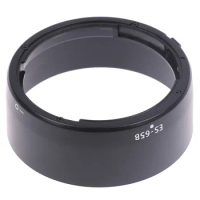 1PCS ES65B Camera Lens Hood ES-65B Sun Shade Cover For Canon EOS R RP R5 R6 With RF 50mm F1.8 STM 43mm Diameter Filter