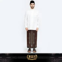 Sarung BHS Excellent Gold Motif E57 JGH SJ Coklat Tua 01
