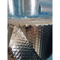Aluminium Foil Bubble Alumunium Double Side Buble Per Roll 1,2 X 25 M Terlaris