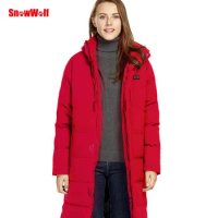 SNOWWOLF Women Men Winter Outdoor Heated Jacket Electric Heating Clothing Battery Heated Thermal Fishing Hiking Coat