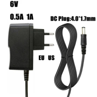 6V 0.5A 1A AC DC Power Supply Adapter Charger For OMRON I-C10 M4-I M2 M3 M5-I M7 M10 M6 M6W Blood Pressure Monitor