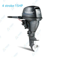 Look! China New 4 Stroke 15HP Outboard Engine Special 15hp Long Shaft Outboard Boat Motor Africa