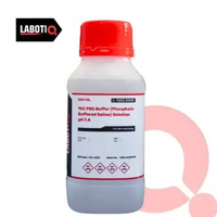 10X PBS (Phosphate Buffered Saline) Solution pH 7.4, 500 mL | LABOTIQ