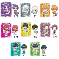 อะนิเมะล็อคสีน้ำเงิน Isagi Yoichi ฟิกเกอร์ขาตั้ง, ของเล่นแบบอะคริลิค, ตกแต่งเดสก์ท็อป, ของขวัญคอสเพล