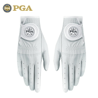 美國PGA 高爾夫球手套 女士真皮手套 全羊皮 可拆卸馬克 超透氣