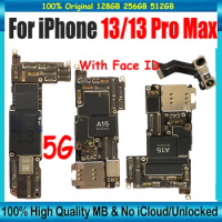 Clean iCloud Unlocked For iPhone 13 Pro Max Motherboard With Face ID Logic Board For iPhone 13 / 13 Pro / 13 Pro Max Mainboard