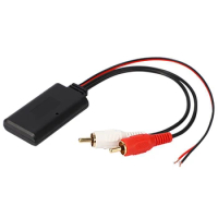 Car Universal Wireless Bluetooth Module Music Adapter Audio Cable Stereo 2RCA Wireless