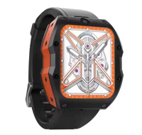 Rogbid Model X 4G Android Smart Watch Men 4G LTE 5.0MP 13.0MP Dual Cameras 4GB Ram 128GB Rom Quad Co