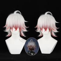 Game Identity V Rare Case Patient Cosplay Wig Identity V Call of the Abyss Emil 35cm Synthetic Hair Heat Resistant Halloween