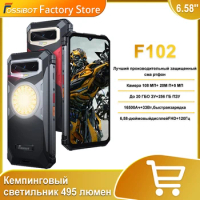 Fossibot F102 Rugged Helio G99 Android cell phone 20 GB + 256 GB 16500 mAh mobile phone NFC