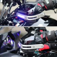 Universal motorcycle hand guard with LED turn signal protector off-road vehicle light bar for Honda Cbf125 Cbf150 Cbf600 Cbf1000