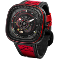 SEVENFRIDAY P3C|04 限量紅色碳纖維機械錶