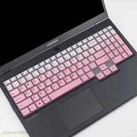 Silicone Keyboard Cover Skin For 15.6 Inch Lenovo Legion 5 15 2020 R7000 Y7000 Y7000P R7000P Legion5 Laptop Protector 15 inch