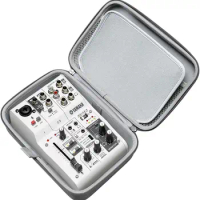 Mixer Audio Case for Yamaha MG06X /MG06/AG06 /AG06mk2 /AG03mk2 Channel Mixer, Protective Hard Shell Bag for Yamaha Channel Mixer