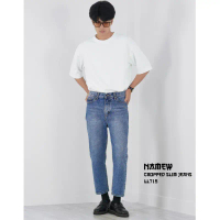 NAMEW CROPPED SLIM JEANS กางเกงยีนส์ทรงสลิมขาเต่อ ลีวาย