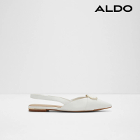 【ALDO】TOZI-簡約金飾平底鞋-女(白色)