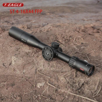 T-eagle ST 4-16x44 FFP Rifle Scope Tactical Riflescope Spotting for Hunting PCP Air Gun Optical Collimator Airsoft Sight Glass