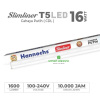 Hannochs Slimliner T5 LED 16 Watt Lampu Neon Putih & Kuning Murah