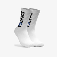 Athletica Official x Urbain Inc - Nuhans White | Kaos Kaki | High Socks