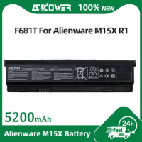 SKOWER 11.1V 5200mAh F681T Laptop Battery For Dell Alienware M15X R1 P08G