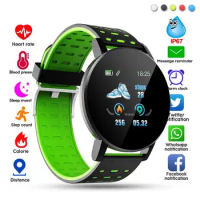 Smart Bracelet Blood Pressure Waterproof Sport Round Smartwatch Smart Clock Fitness Tracker for Android Ios Smart Watch