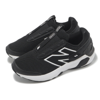 New Balance 慢跑鞋 Fresh Foam X 1440 Slip on 寬楦 童鞋 中童 黑 套入式 運動鞋 PA1440LK-W