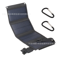 8W Solar Panel Rechargeable Solar Photovoltaic Panel Foldable Solar Bag for Outdoor Emergency Mobile