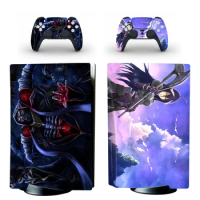 Anime Overlord PS5 Disc Skin Sticker Protector Decal Cover for Console Controller PS5 Disk Skin Sticker Vinyl