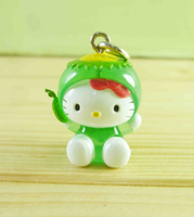 【震撼精品百貨】Hello Kitty 凱蒂貓~KITTY鎖圈-地域限定版吊飾-上高地(河童)