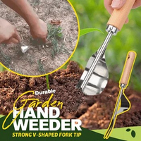 Stainless Steel Manual Weeder Garden Outdoor Hand Weeding Tool Removal Farmland Puller Dandelion Digging Lawn Weeder Transplant