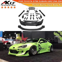 High quality fiberglass kit Rocket Rabbit II wide body for Toyota GT86  Subaru BRZ car accessories body kits - AliExpress