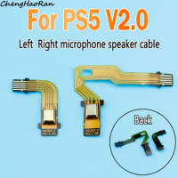 1 Set for PS5 V2.0 Flex Ribbon Cable Microphone Cable Speaker Amplifier PlayStation 5 Version 2 Replacement Parts