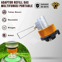 BFS123 Adaptor Refill Gas Canister Conector Gas Portable + Adaptor Konverter GAS Hicook