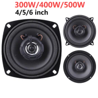 4/5/6 Inch Car Speakers 12V 2 Way Car HiFi Coaxial Speaker 300W/400W/500W Full Range Frequency Auto Audio Music Stereo Subwoofer
