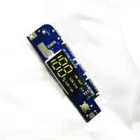 R91A Dual USB 3.7V 5V 2A Boost Mobile Power Bank DIY Power Bank Charger Board Module With LED Indicator Motherboard
