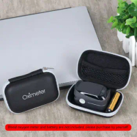 Pulse Oximeter Case-Nylon O2 Saturation Monitor Case-SPO2 Pulse Oximeter Carry Case-Portable Oxygen Sensor Carry Pouch M4YD