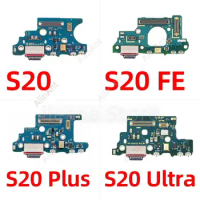 USB Port Charger Board Dock Connector Charging Flex Cable For Samsung Galaxy S20 Ultra Plus S20FE G981U G986U G988U G780F 4G 5G