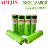 Original High Capacity NCR 18650B 3.7V 3400mAh 18650 Flat Head High Current Rechargeable Lithium Battery