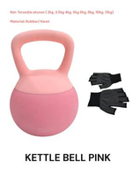 Neoprene Soft KettleBell / KettleBell Lunak Lembut Series PINK 2,5 KG