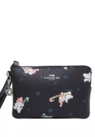 Coach Coach 雪人印花盒裝角拉鍊腕帶 - 海軍藍