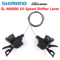 SHIMANO Deore SL M6000 SL-M6000 2/3x10 Speed Shifter Lever Right &amp; left MTB Levers With Inner Cable Mountain Bicycle Parts
