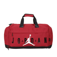 【NIKE 耐吉】JORDAN AIR 行李包-側背包 裝備袋 肩背包 紅黑白(JD2243023GS-001)
