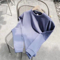 Sweater Crewneck Polos M-L-Xl | Unisex Basic Sweater Polos Pria Wanita Pasti Promo