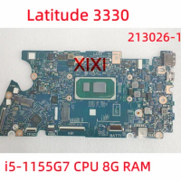 213026-1 For DELL Latitude 3330 Laptop Motherboard With i5-1155G7 CPU 8G RAM 100% Fully tested