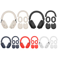 Headphone Case Headphone Protective Case Silicone Earphone Protector Soft Earpad Covers for Sony WH-1000XM5 Headphones