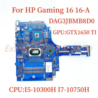 For HP Gaming 16 16-A laptop motherboard DAG3JBMB8D0 with CPU: I5-10300H I7-10750H GPU: GTX1650 TI 100% Tested Fully Work