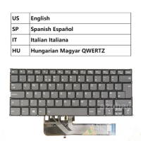 Keyboard For Lenovo Ideapad Yoga 530-14ARR 530-14IKB 730-13IKB 730-13IWL 730-15IKB 730-15IWL Backlit UK Spanish Italy Hungarian